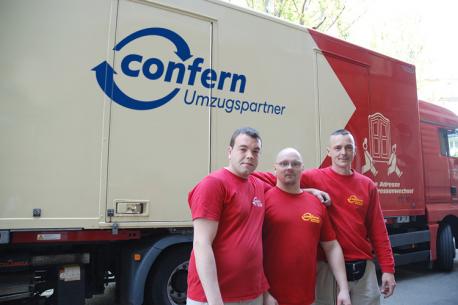 Even during your move, the confern staff is at your side with advice and support