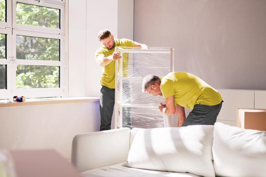 2-man-handling with EUROVAN - Safe unpacking and setup